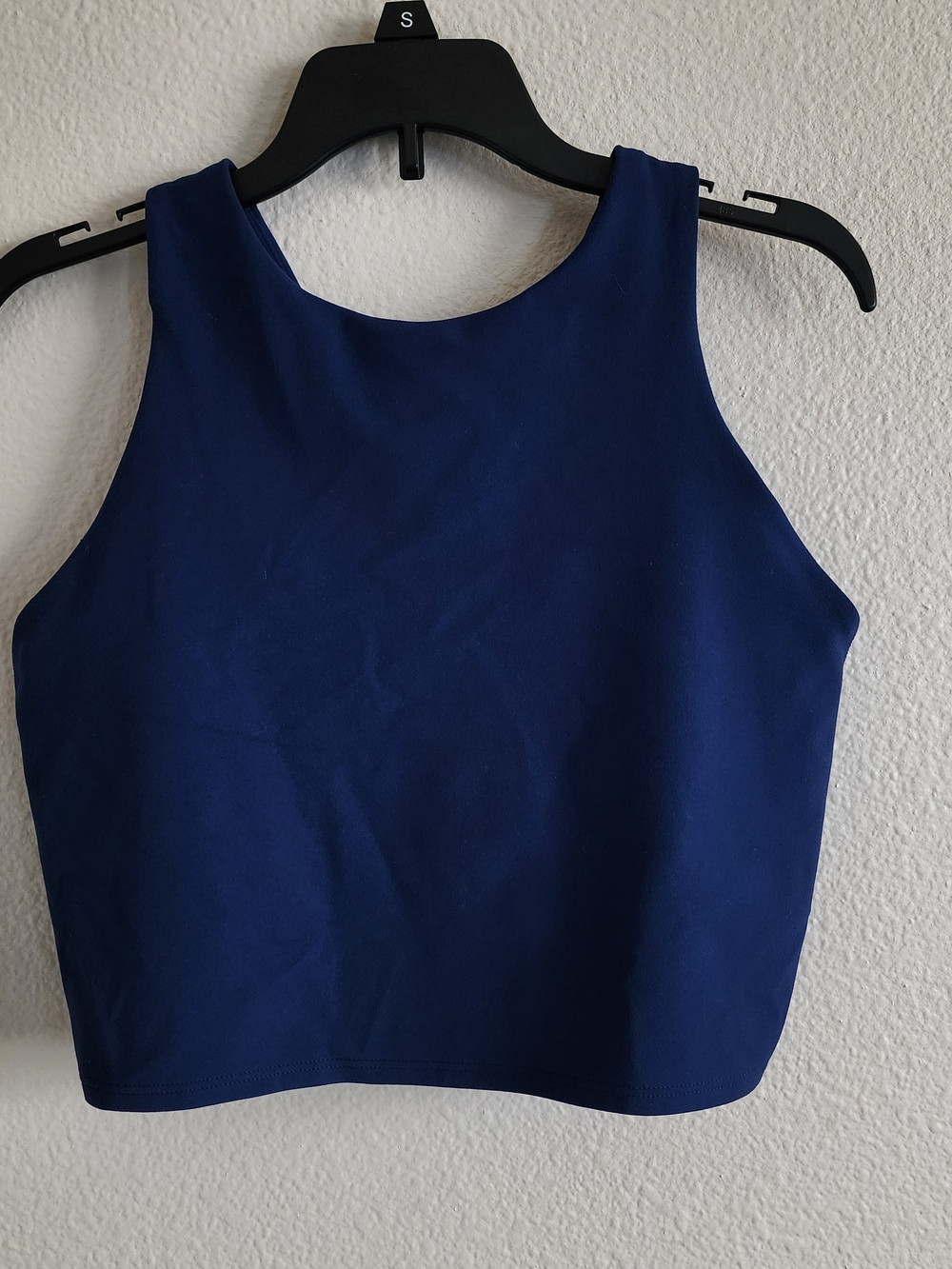 Athleta Conscious Crop D-DD+ Tank Bra Powervita Navy Medium